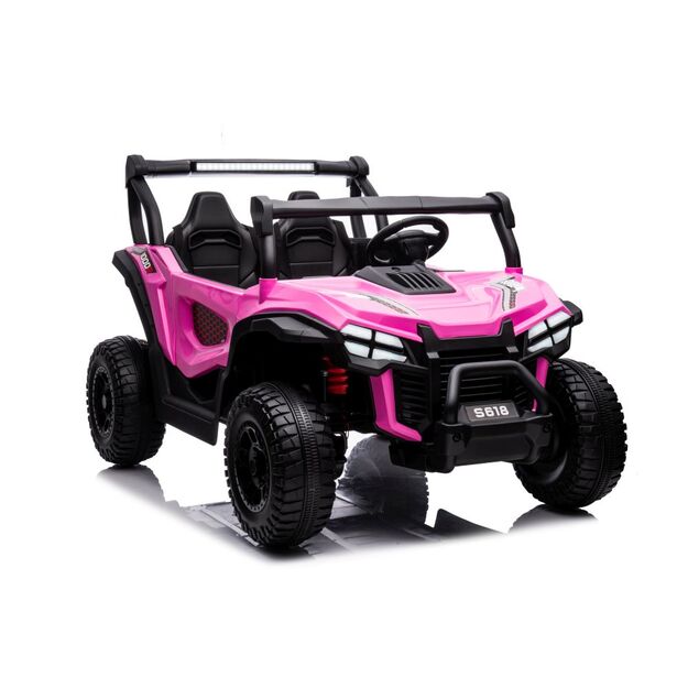 Akumuliatorinė transporto priemonė S618 Pink 4x4