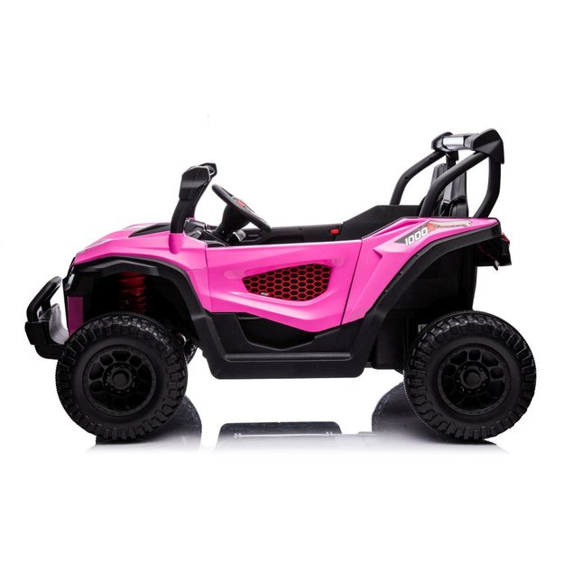 Akumuliatorinė transporto priemonė S618 Pink 4x4 5