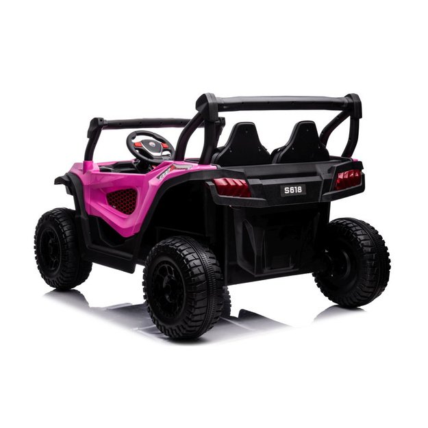 Akumuliatorinė transporto priemonė S618 Pink 4x4 2