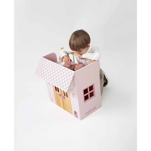 Arias lėlės kūdikio lovelė su žaidimų nameliu, Gamta 12