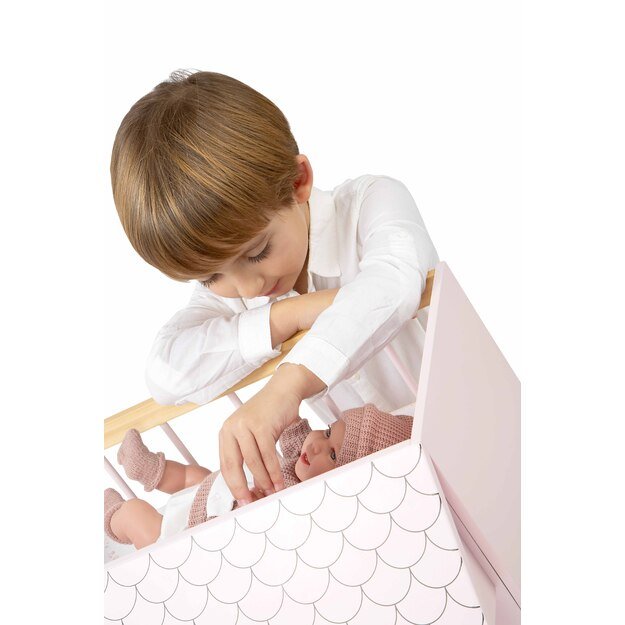 Arias lėlės kūdikio lovelė su žaidimų nameliu, Gamta 11