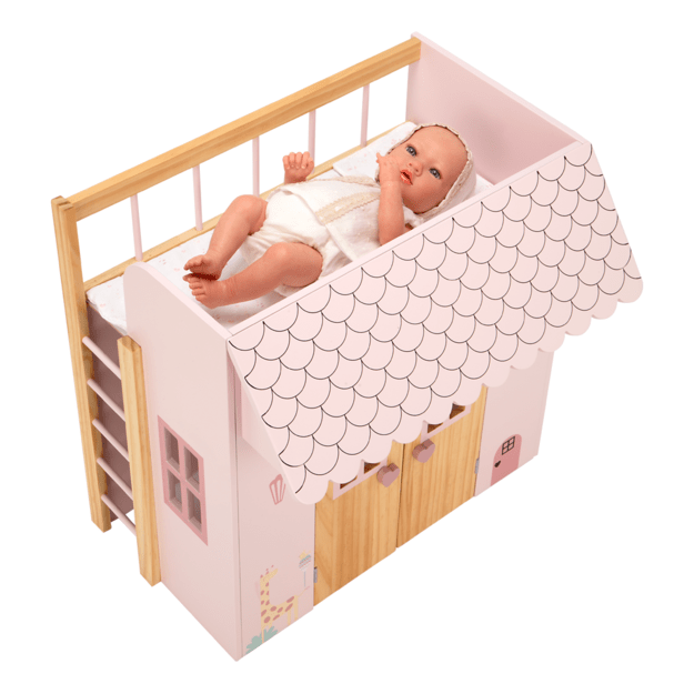 Arias lėlės kūdikio lovelė su žaidimų nameliu, Gamta 2