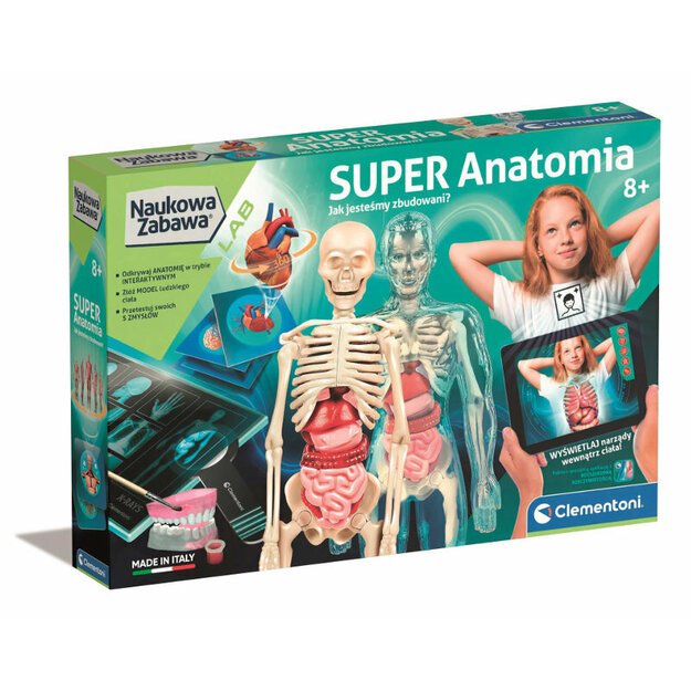 Mokslas Pramogos Super anatomija Clementoni 50919
