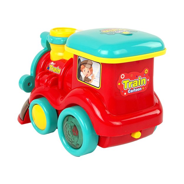 Soap Bubble Locomotive Rides Light Sounds