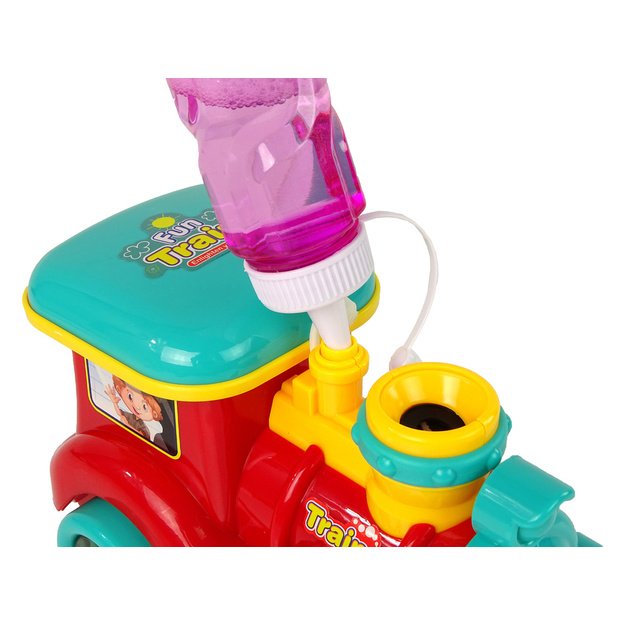 Soap Bubble Locomotive Rides Light Sounds