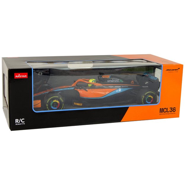 McLaren F1 1:12 R/C lenktyninis automobilis oranžinis