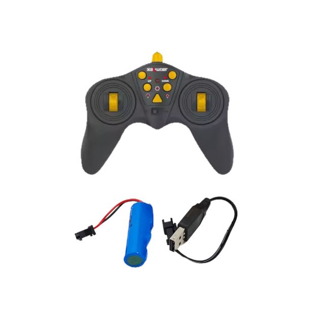 RC Construction Truck Dumper Remote Controlled LED Lights 1:18 3