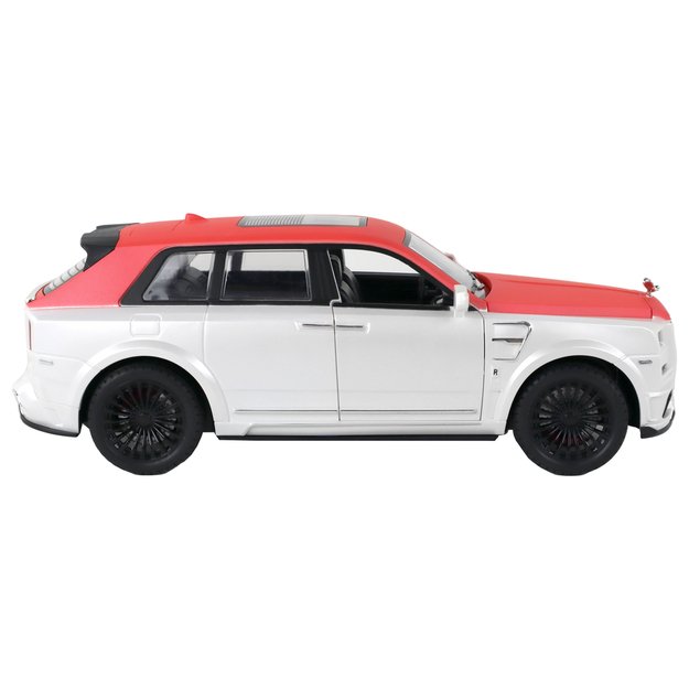 Automobilis R/C 1:20 Baltai raudonas pilotinis automobilis 12