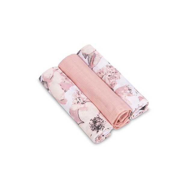 MUSLIN DIAPER 3-PACK 60X80 EG-0008