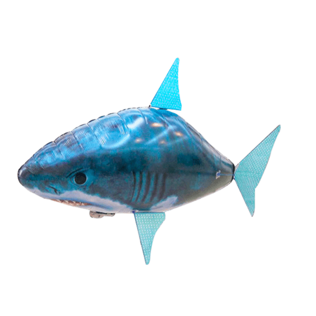 Remote Controlled Fish R/C Shark Blue Flying Balloon