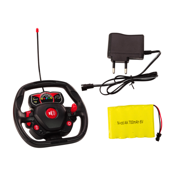 RC sportinis automobilis 1:12, atidaromos durys, oranžinė spalva 7