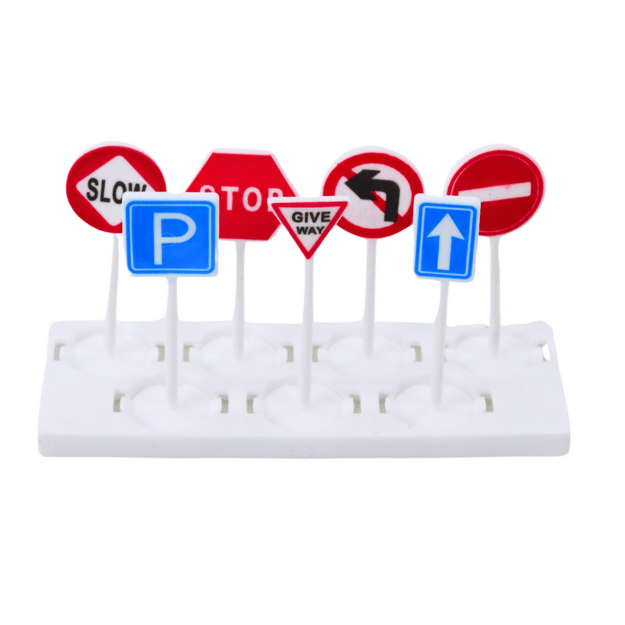 Lora Vilkikų lenktynių trasa 2in1 Šviesos garsai Ženklai Automobiliai Mėlyna 5