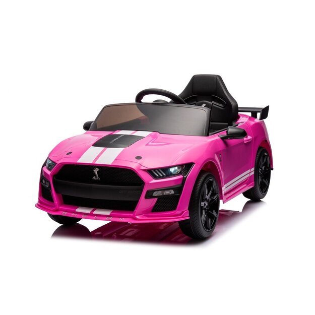 Akumuliatoriumi varoma transporto priemonė Ford Mustang GT500 Shelby Pink 8