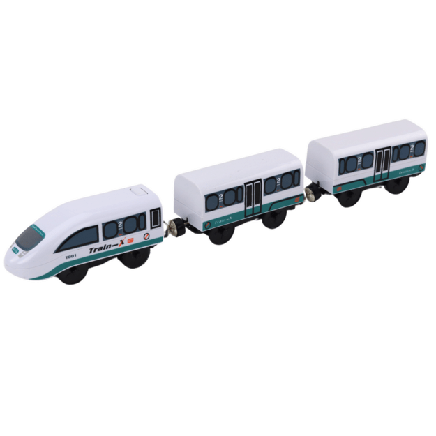 Wooden Railway Track Train Train Tracks Accessories Bridge Police 3.2m 3