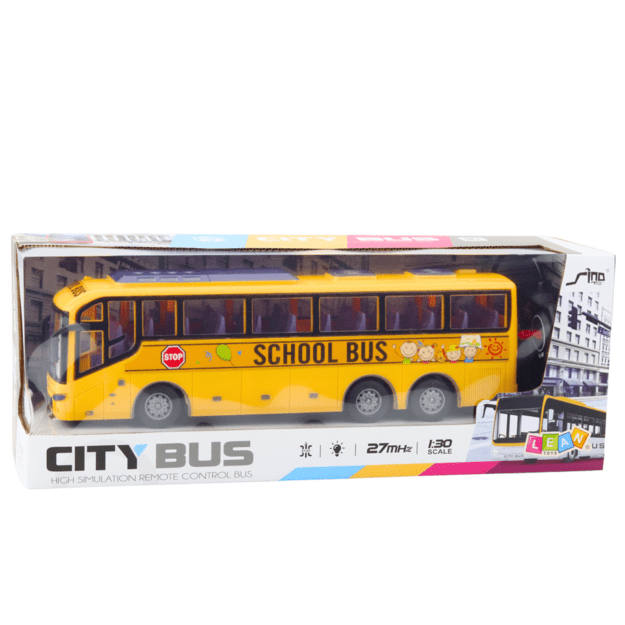 RC School Bus 1:30 Remote Controlled Lights Yellow 2