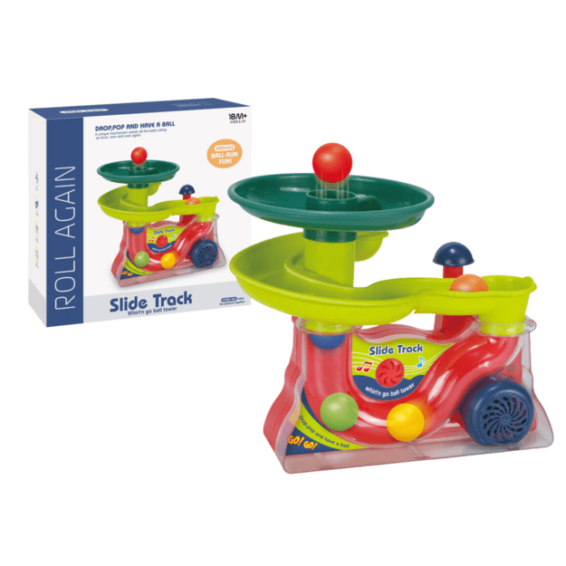 Fontanas Šliaužynė kamuoliukams Kamuoliukai skamba spalvingai