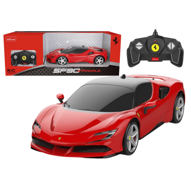 RC automobilis Rastar 1:18 Ferrari SF90 Stradale Red