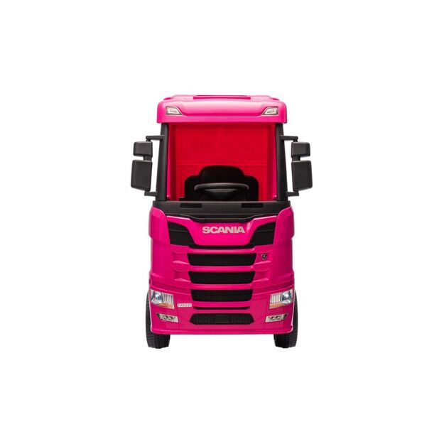 Scania 500R HL698 Pink 4x4 akumuliatorinis automobilis 11