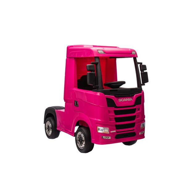Scania 500R HL698 Pink 4x4 akumuliatorinis automobilis