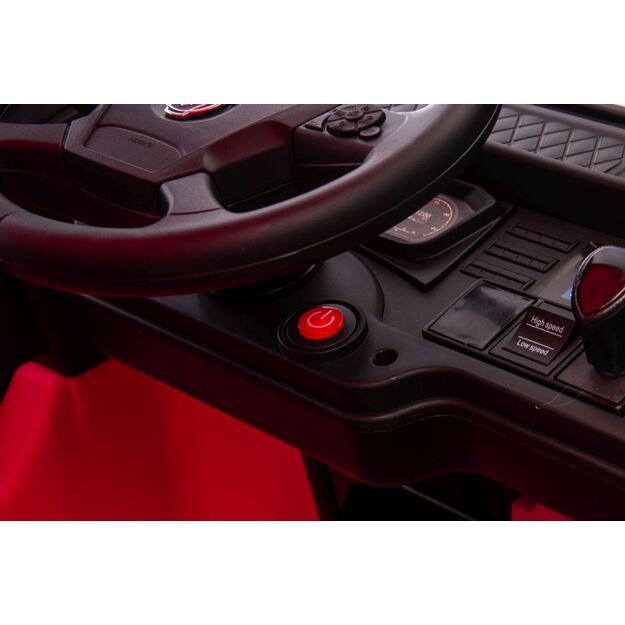 Scania 500R HL698 Pink 4x4 akumuliatorinis automobilis 29