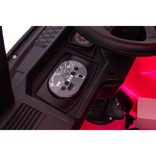 Scania 500R HL698 Pink 4x4 akumuliatorinis automobilis 8