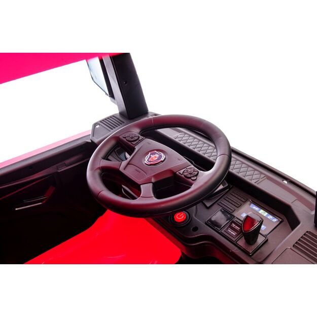 Scania 500R HL698 Pink 4x4 akumuliatorinis automobilis 26