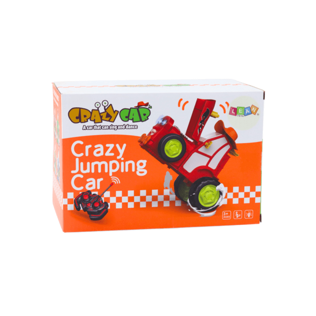 Nuotoliniu būdu valdomas šokinėjantis R/C traktorius žalias 4