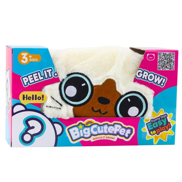 Growing Plush Bouncy Ball White Kitten Pump 50 cm 5