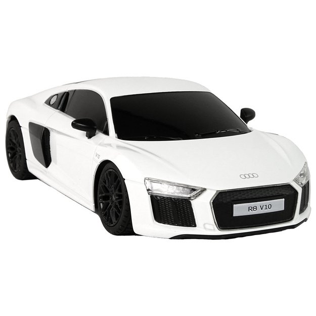 Car R/C Audi R8 1:24 Rastar White 4