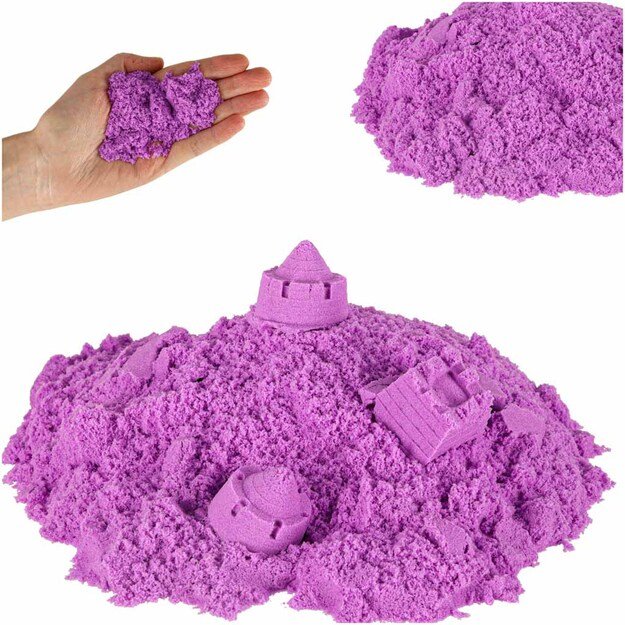 Kinētiskās smiltis 1 kg maisā 