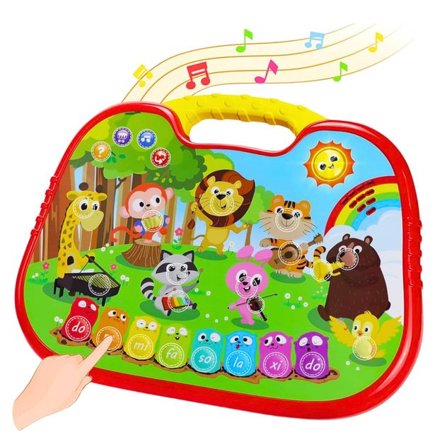 Interactive Educational Board Animal World Instruments Piano 3
