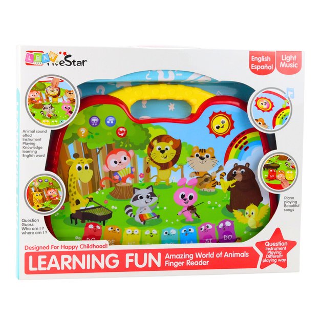 Interactive Educational Board Animal World Instruments Piano 2