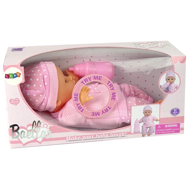 Sweet Baby Doll Pink Bottle Sounds