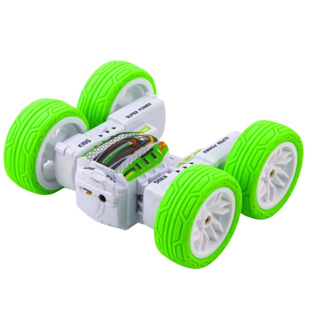Remote Controlled Acrobatic Off-Road Car 360&deg; Green 1:32 2