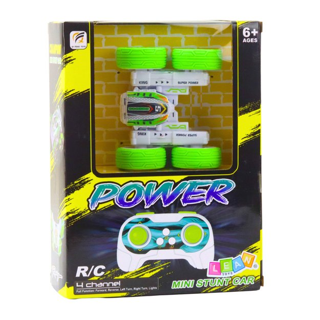 Remote Controlled Acrobatic Off-Road Car 360&deg; Green 1:32 6