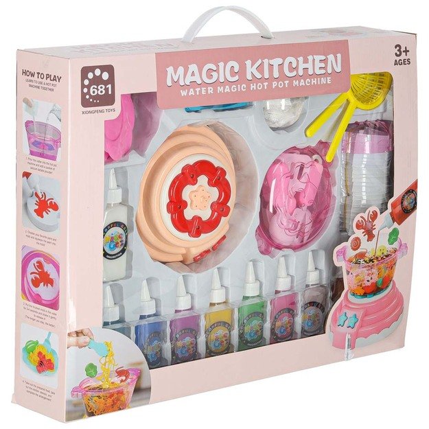 3D kri&scaron;tolo klijai magija virtuvės trafaretai kūrybinis rinkinys 62 elementai oranžinė 3