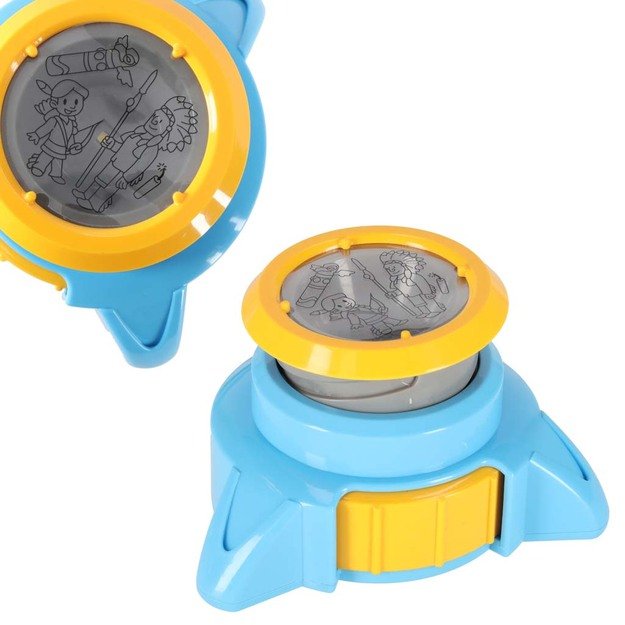 Projektoriaus kortelės pie&scaron;imo stalas mėlynos spalvos 4