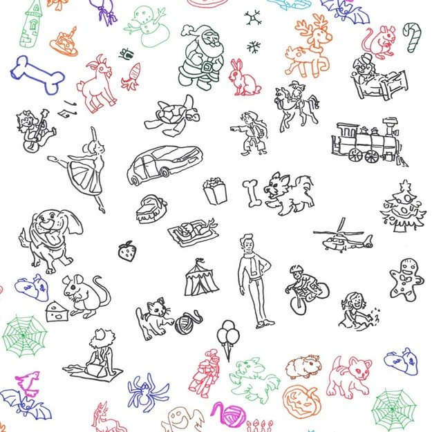 Projektoriaus kortelės pie&scaron;imo stalas mėlynos spalvos 7