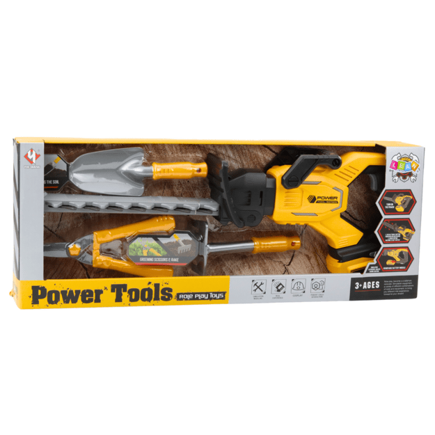 Gardening Set For Kids Electric Scissors Pruner Shovel 2