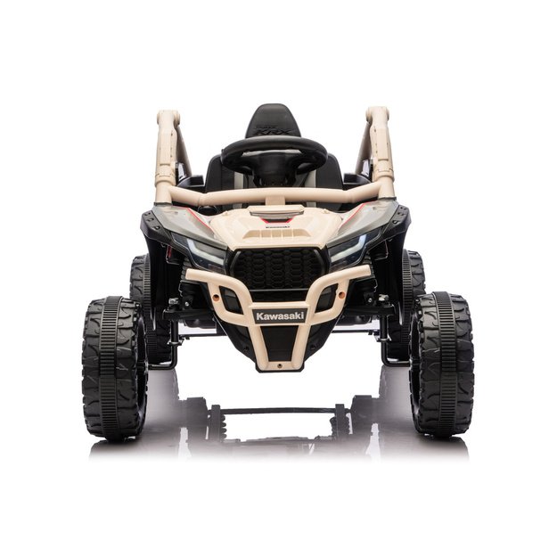 Kawasaki JS330 24V5Ah Battery Car Black and Beige 2