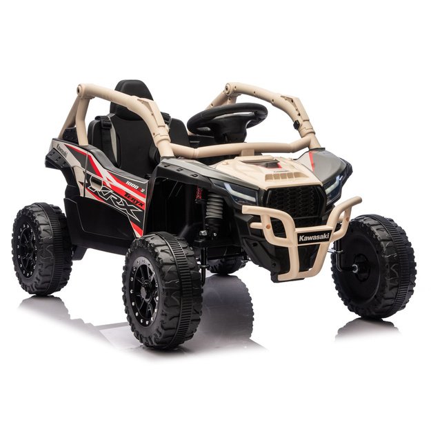 Kawasaki JS330 24V5Ah Battery Car Black and Beige