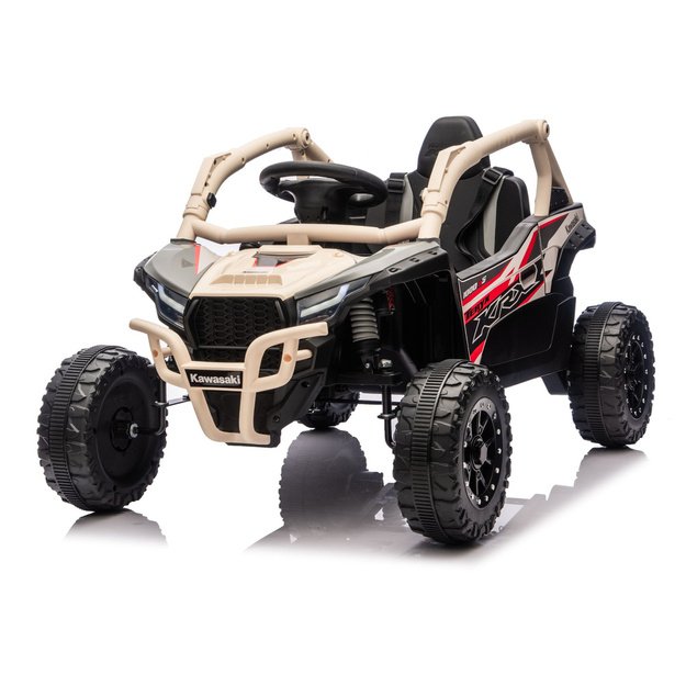 Kawasaki JS330 24V5Ah Battery Car Black and Beige 1