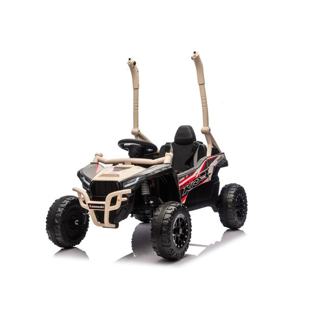 Kawasaki JS330 24V5Ah Battery Car Black and Beige 7