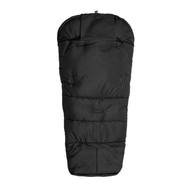 Combi 3in1 Romper Bag – black/beige polar fleece