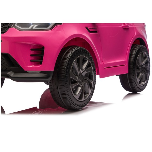  „Land Rover Discovery DLS-K06“ rožinis akumuliatorinis vairuojamas automobilis 11