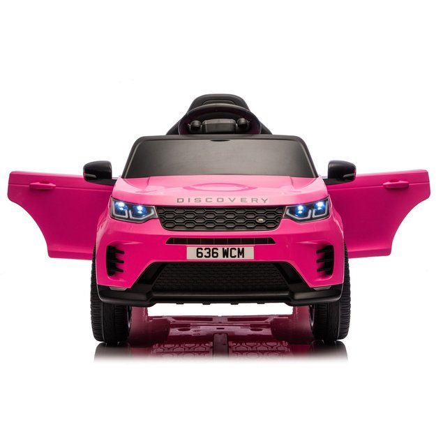  „Land Rover Discovery DLS-K06“ rožinis akumuliatorinis vairuojamas automobilis 7