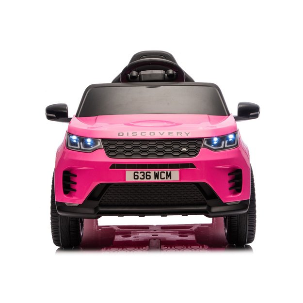  „Land Rover Discovery DLS-K06“ rožinis akumuliatorinis vairuojamas automobilis 2