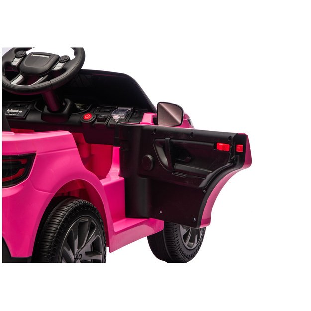  „Land Rover Discovery DLS-K06“ rožinis akumuliatorinis vairuojamas automobilis 10