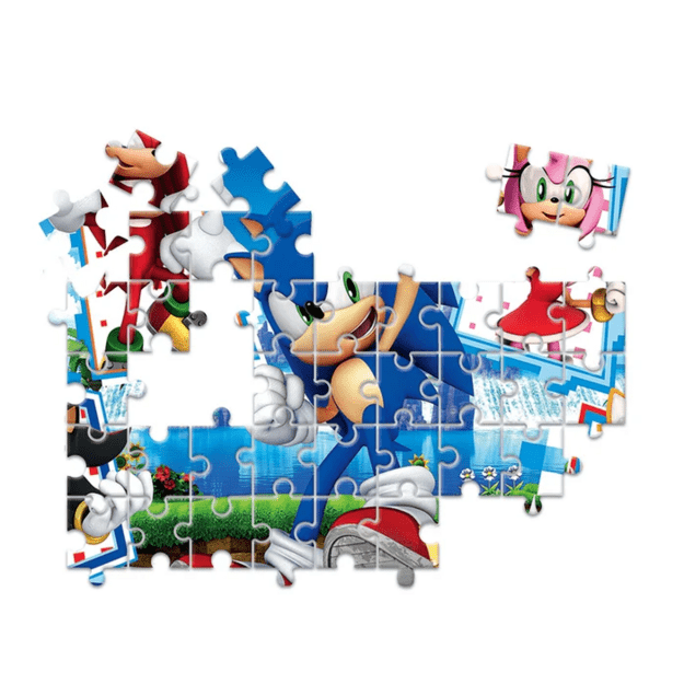 Educational Set Puzzle, Memo & Blocks SONIC Clementoni 18318 2