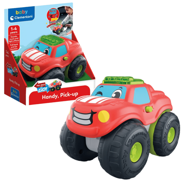 Handy Pick-Up Car with Sound and Light Effects &ndash; Clementoni 17544